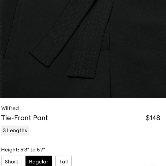 Wilfred Tie-Front Pant - Picture 16 of 16